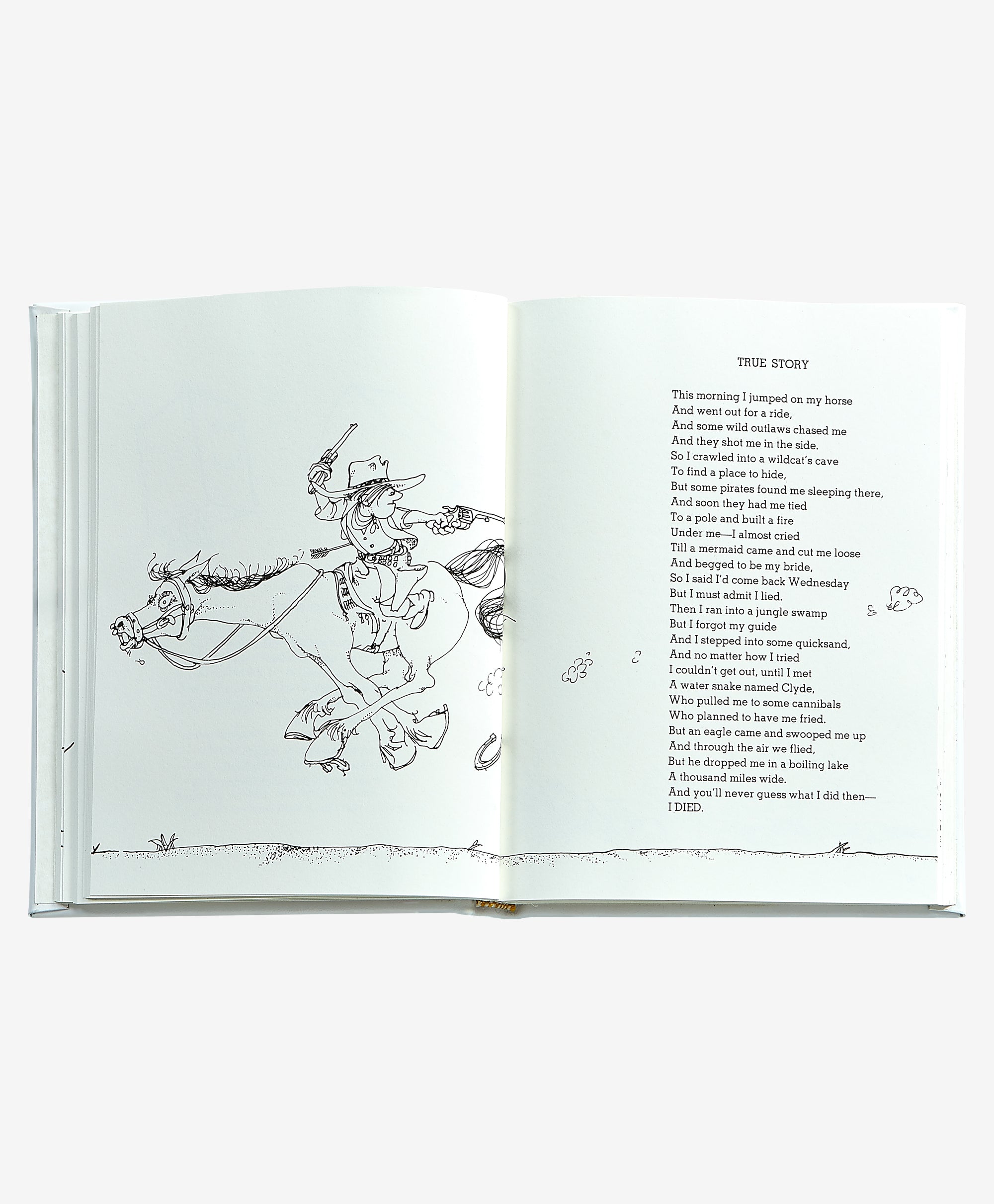 Where the Sidewalk Ends: Poems and Drawings