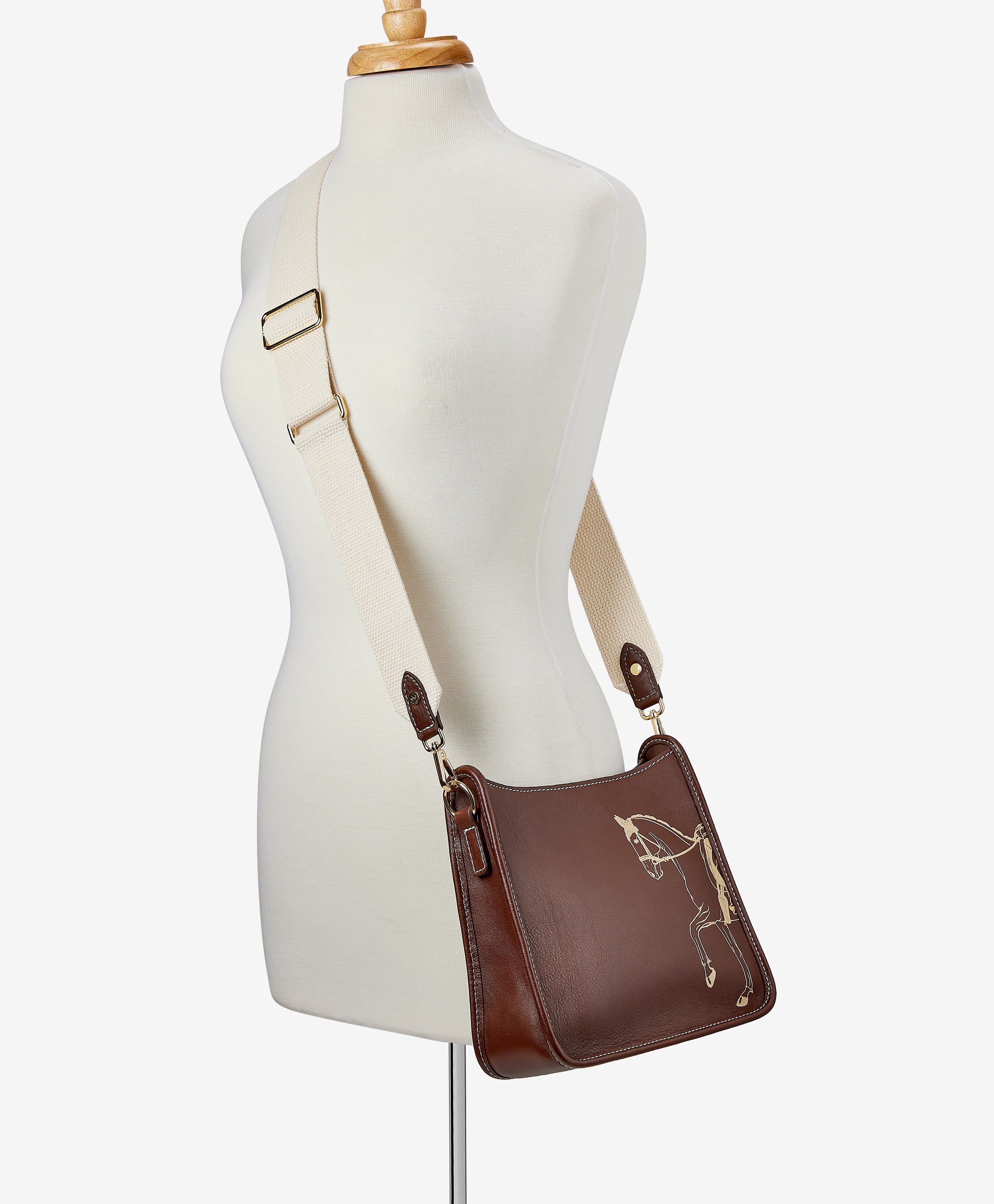 Elle Marching Horse Crossbody