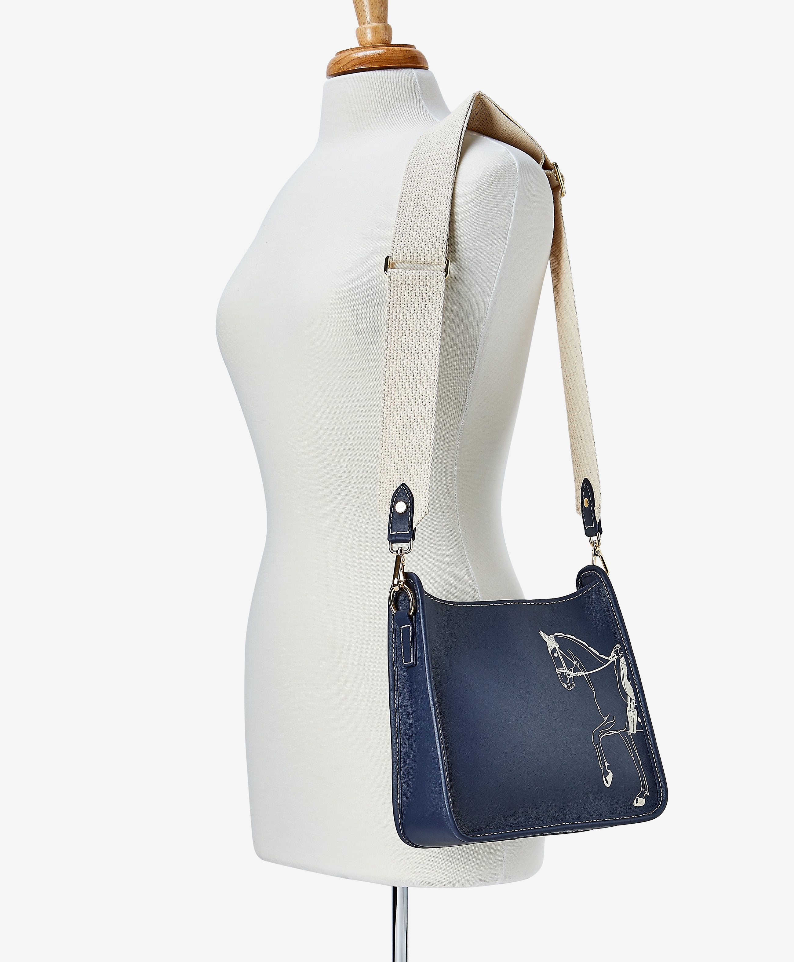 Elle Marching Horse Crossbody
