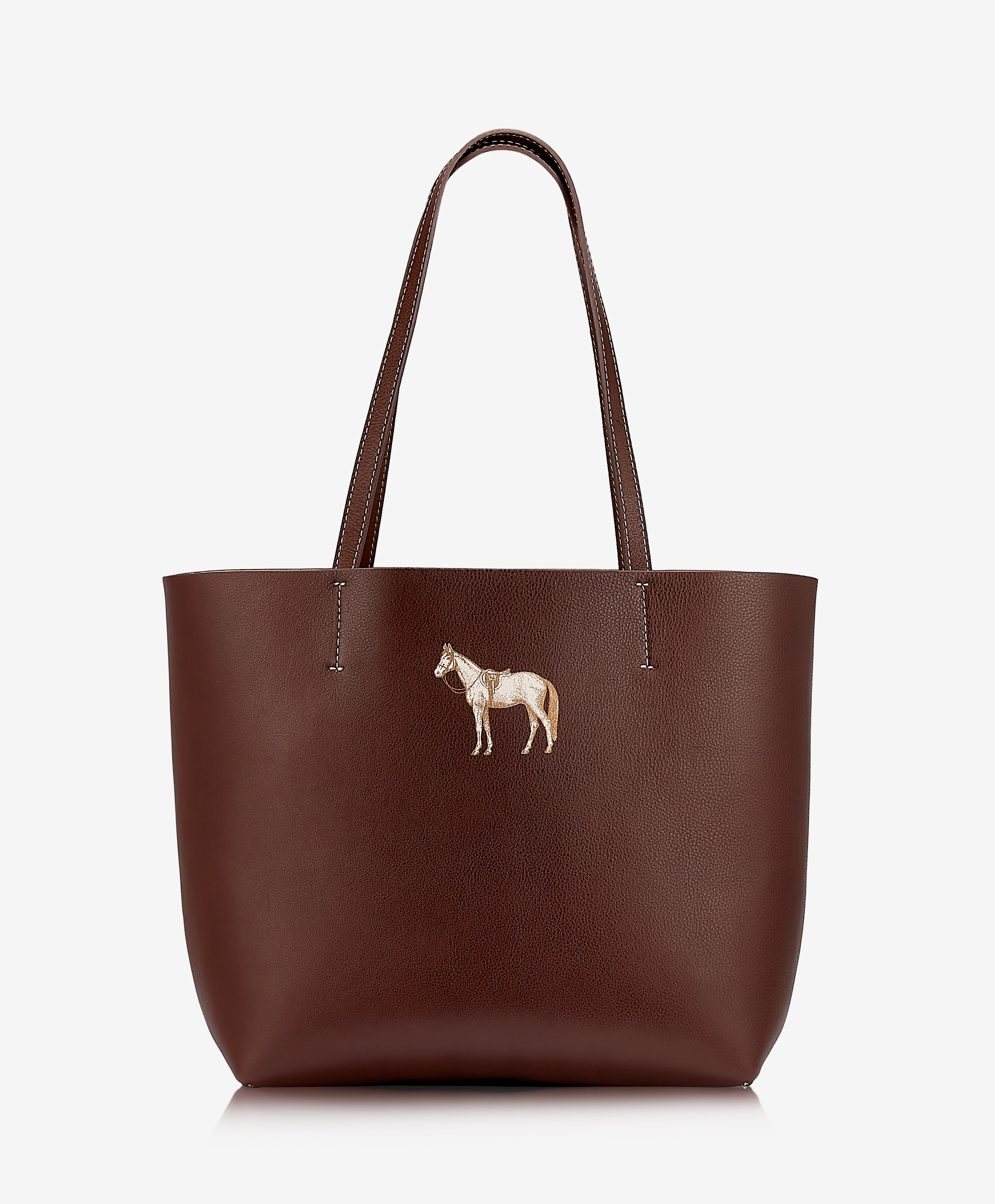 Hunter Horse Tote with Matching Wristlet