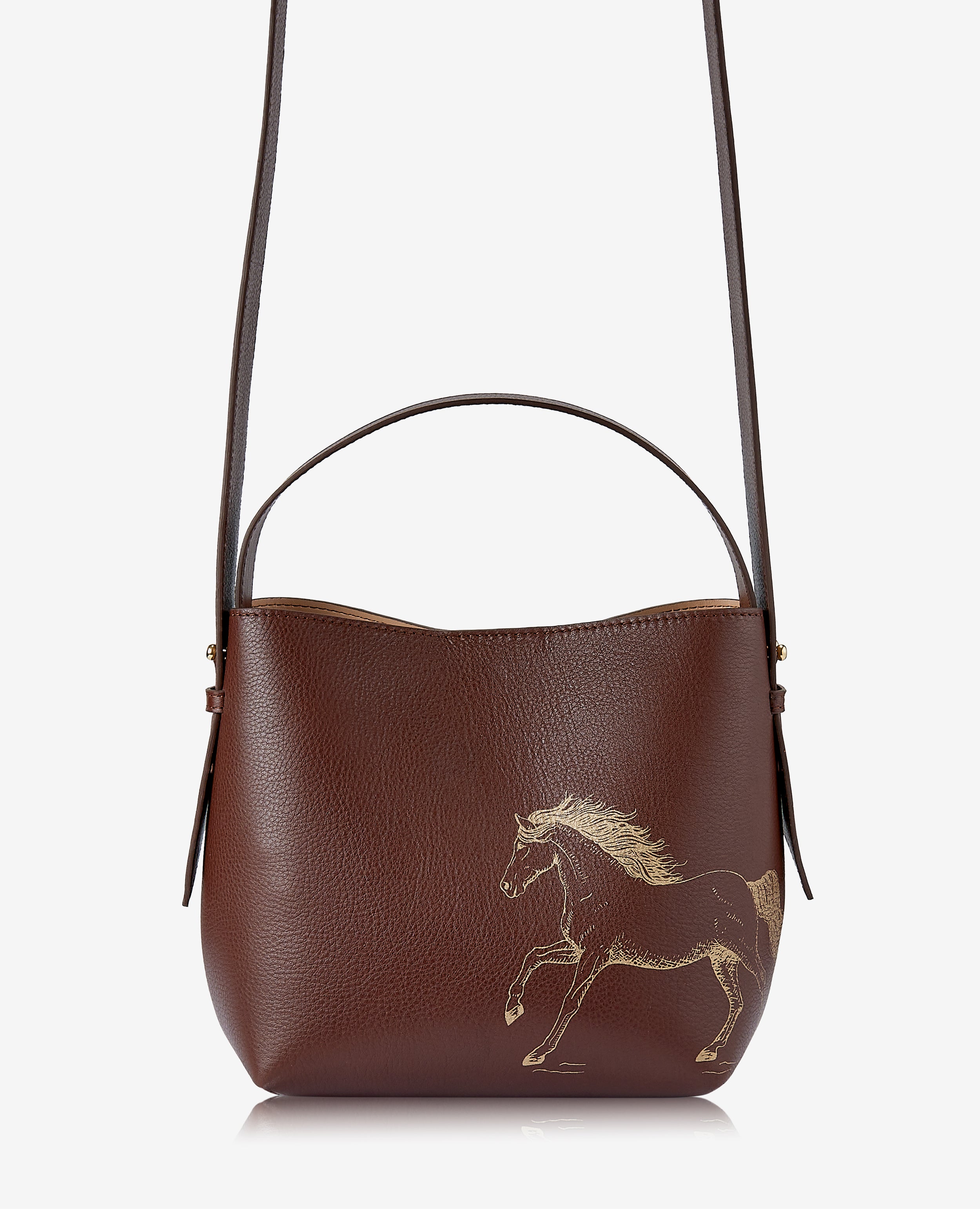 Graceful Horse Selena Bucket Bag