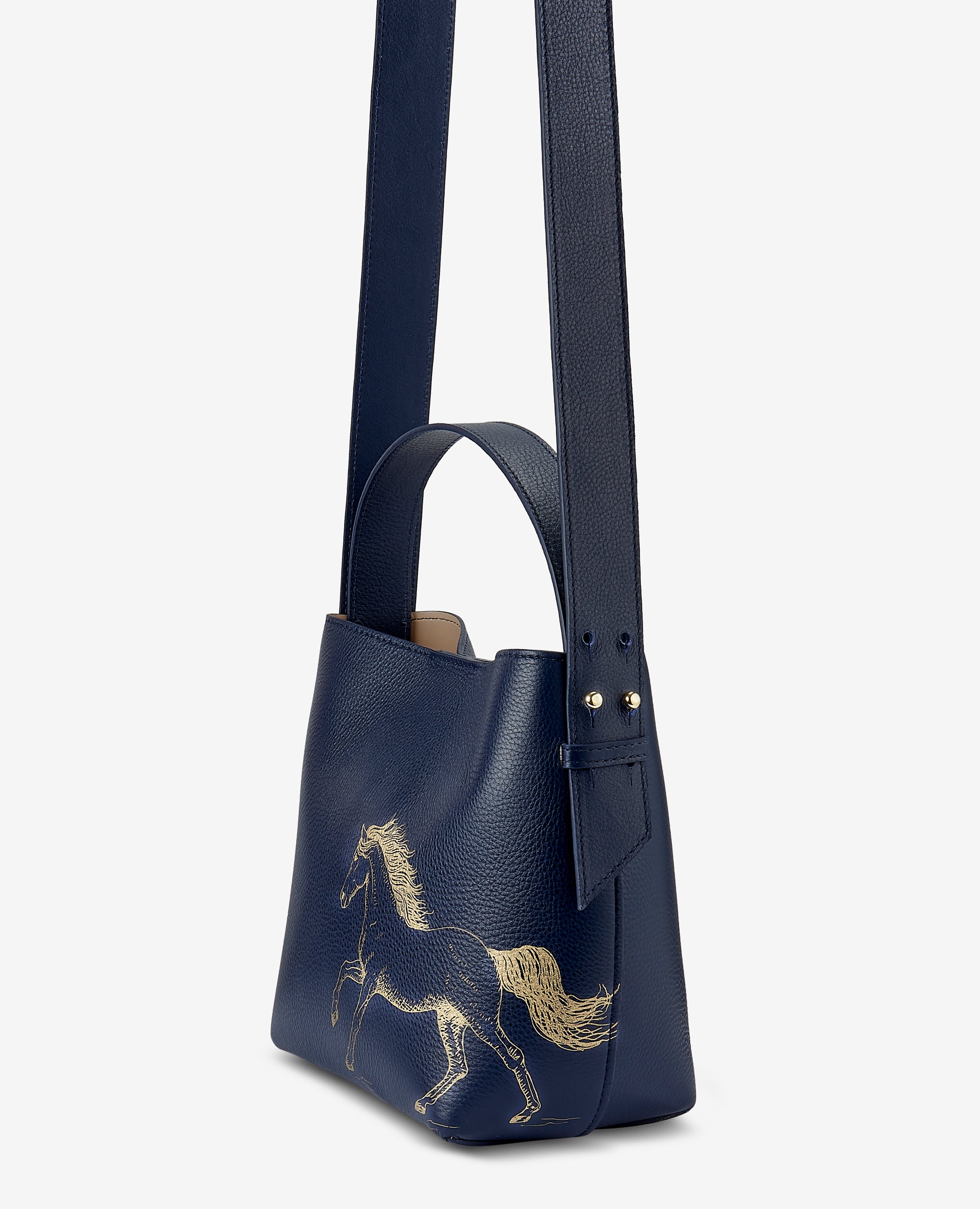 Graceful Horse Selena Bucket Bag