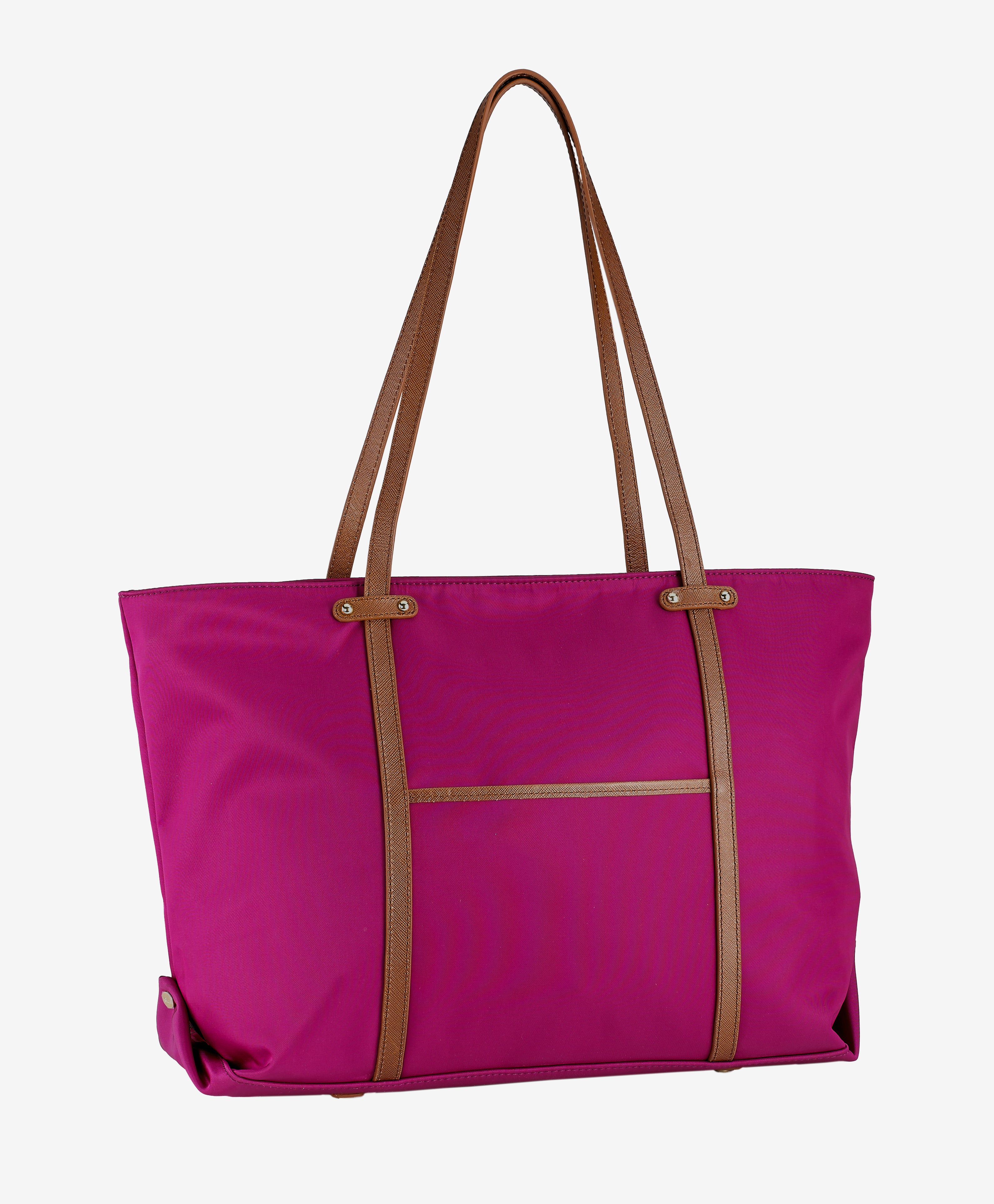 Pink Union Square Tote Italian Nylon