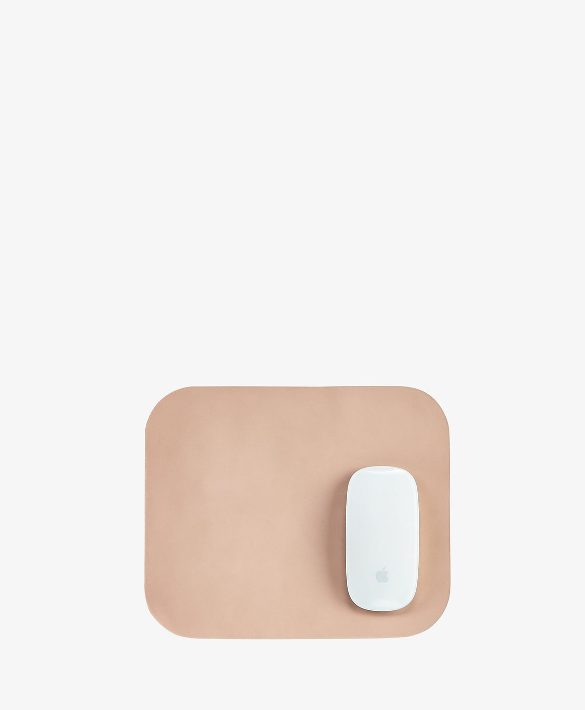 Mouse Pad | Nude/Taupe Italian Leather