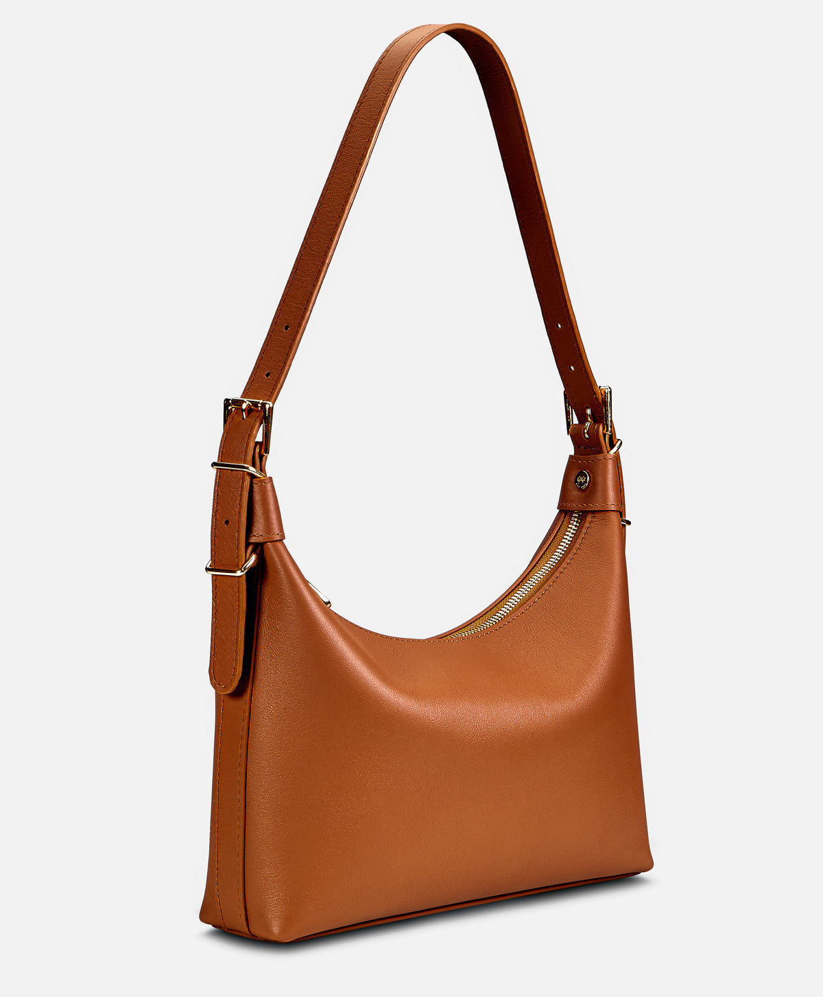 Blake Shoulder Bag | Mocha Mousse European Calfskin Leather