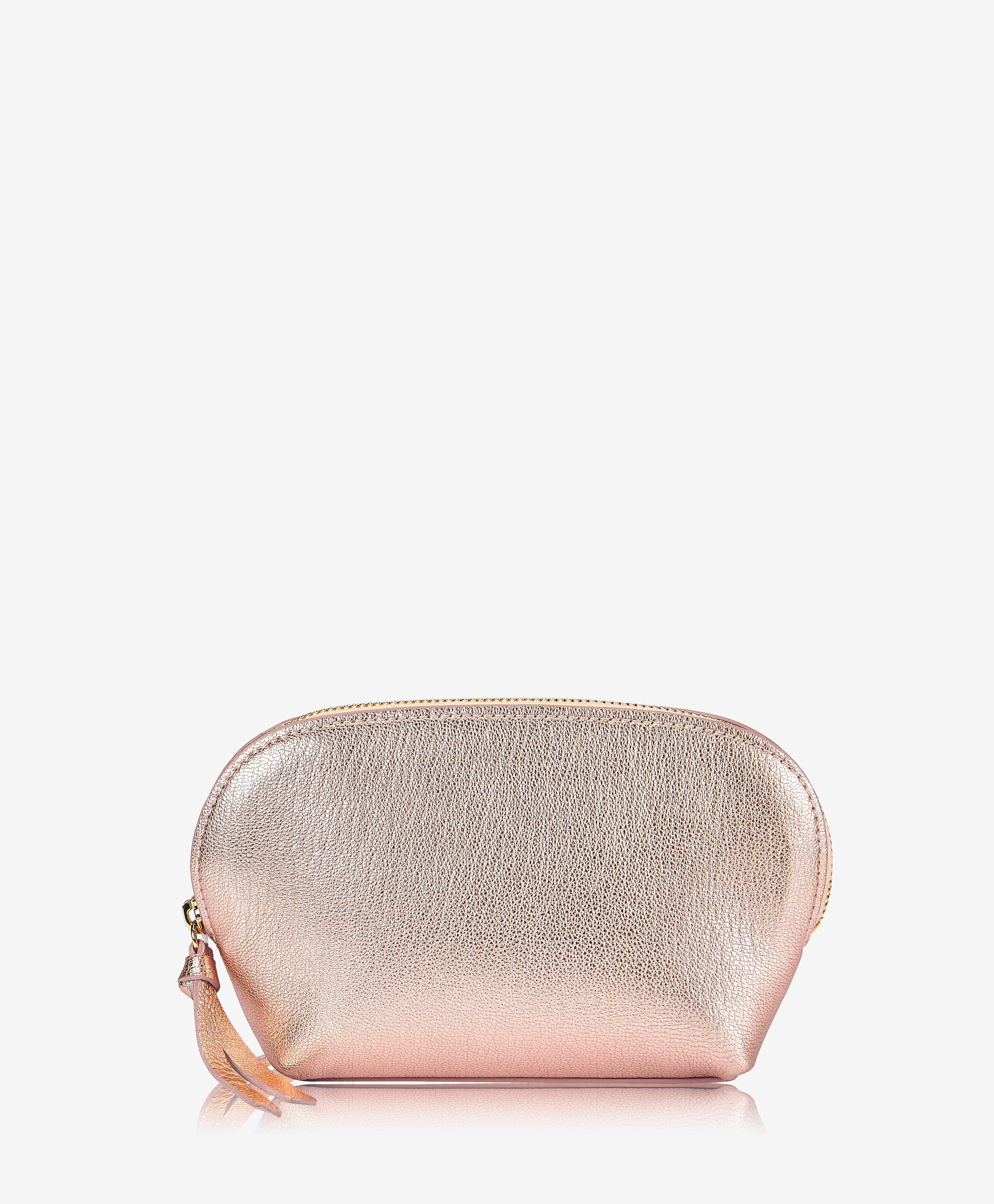 Purse in Rose Gold Leather — Ele Handmade Shoes