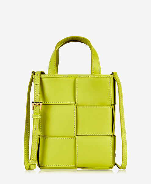 ＊韓国＊［GO-CCE］Sienna Shopper Bag 2color Chloe Mini Shopper | Citron Italian Calfskin Leather