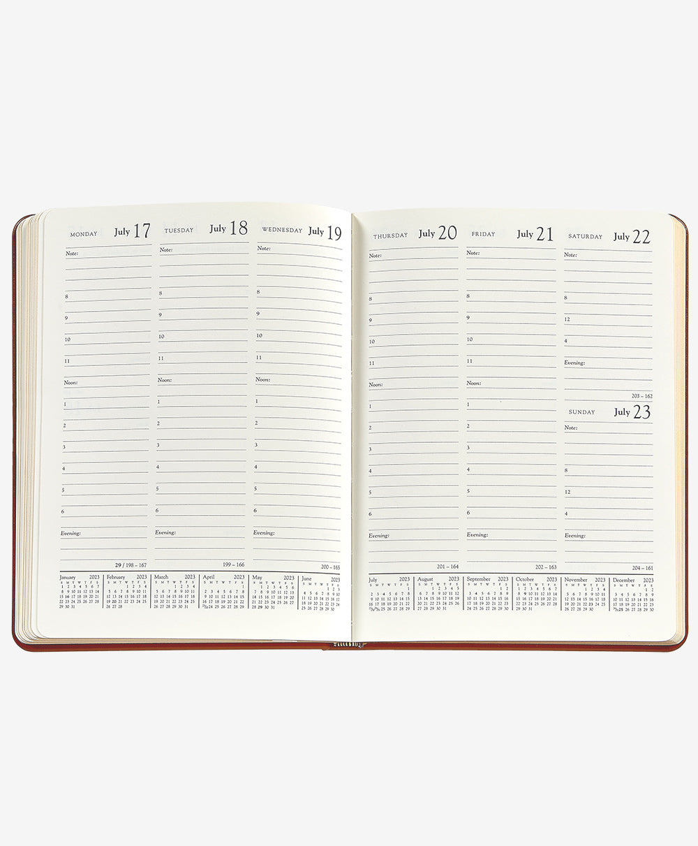 2024 Desk Diary Agenda Planner