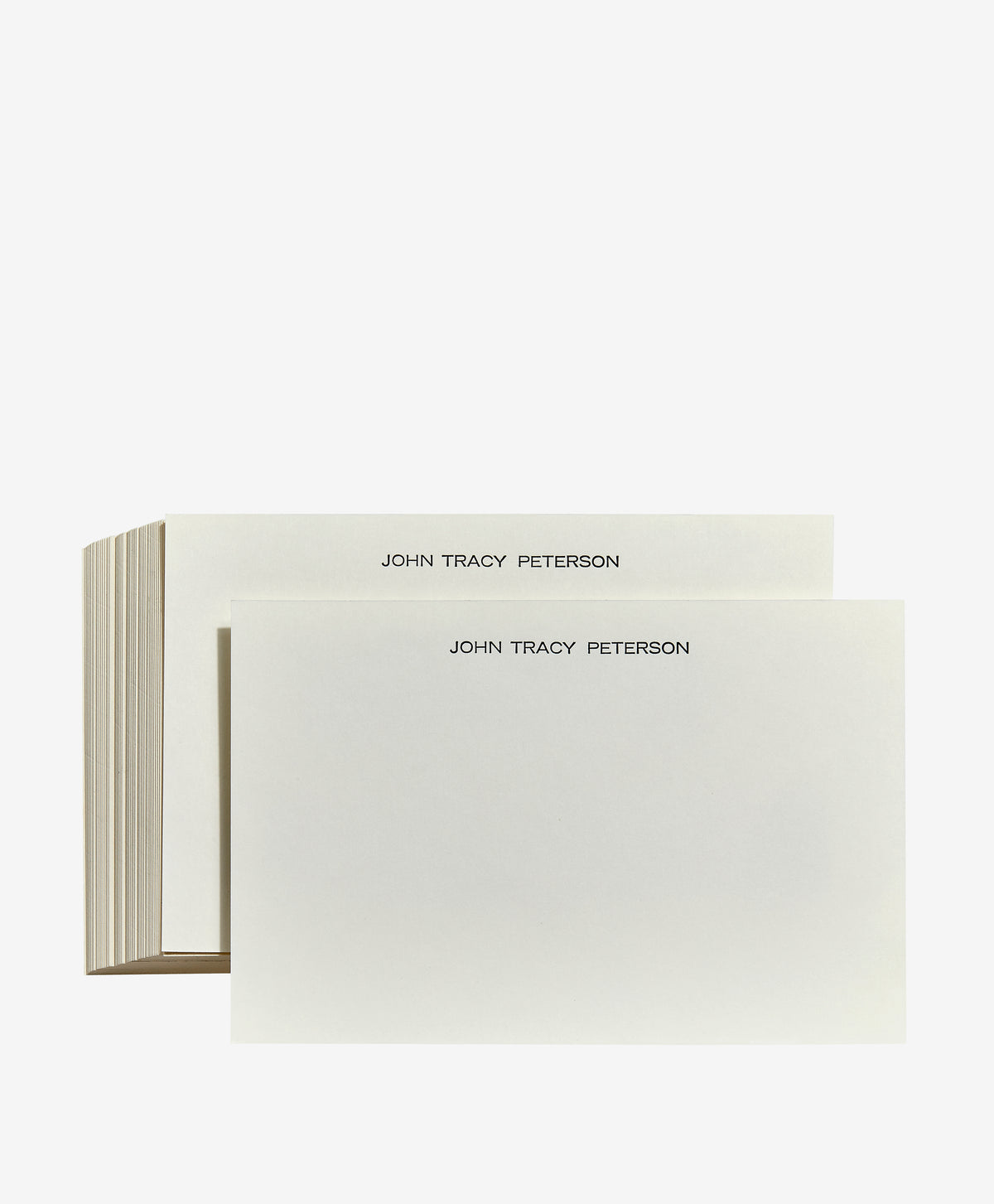 Personalized Memo Tray Cards, Refills | Leather Memo Tray