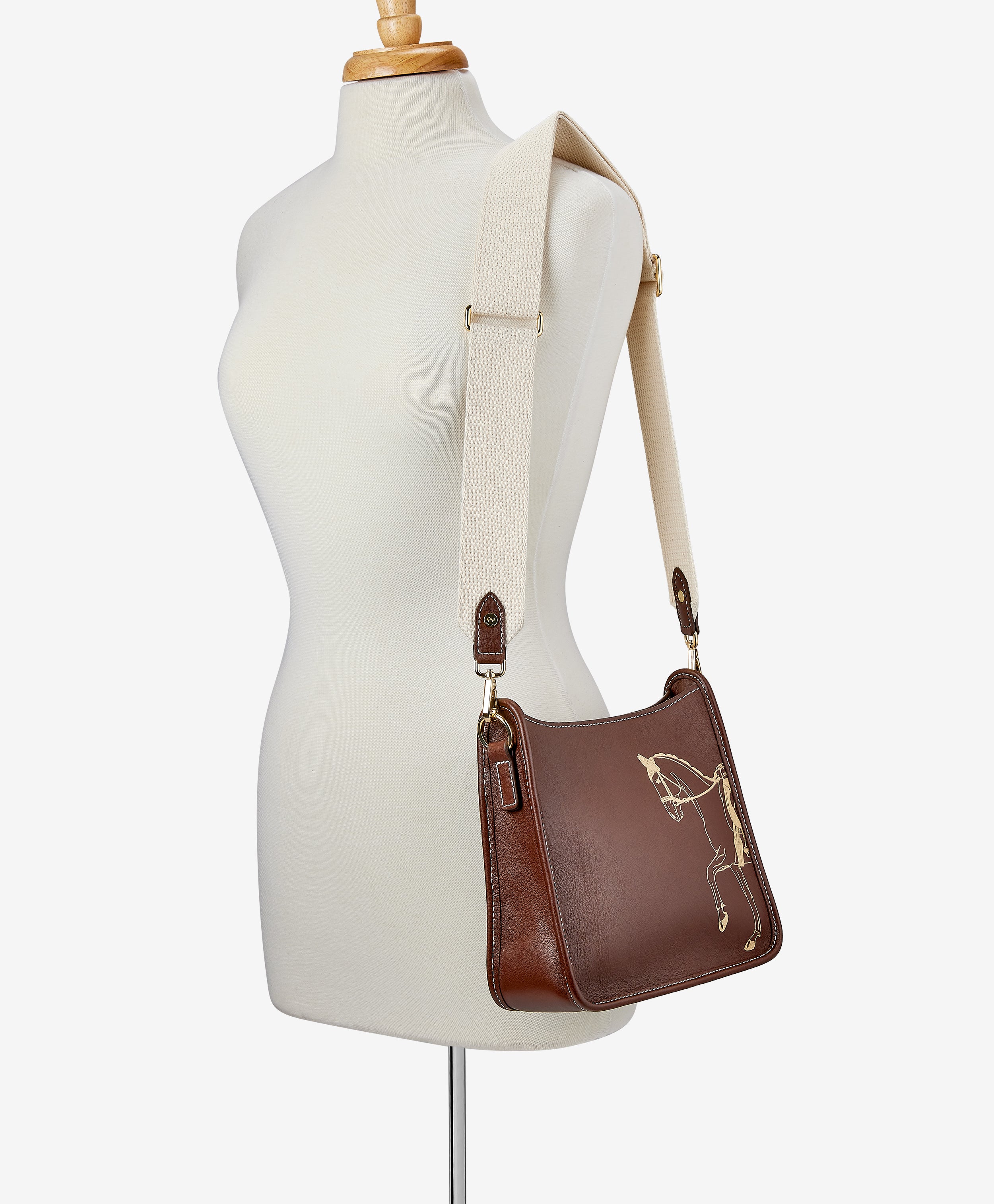 Elle Marching Horse Crossbody