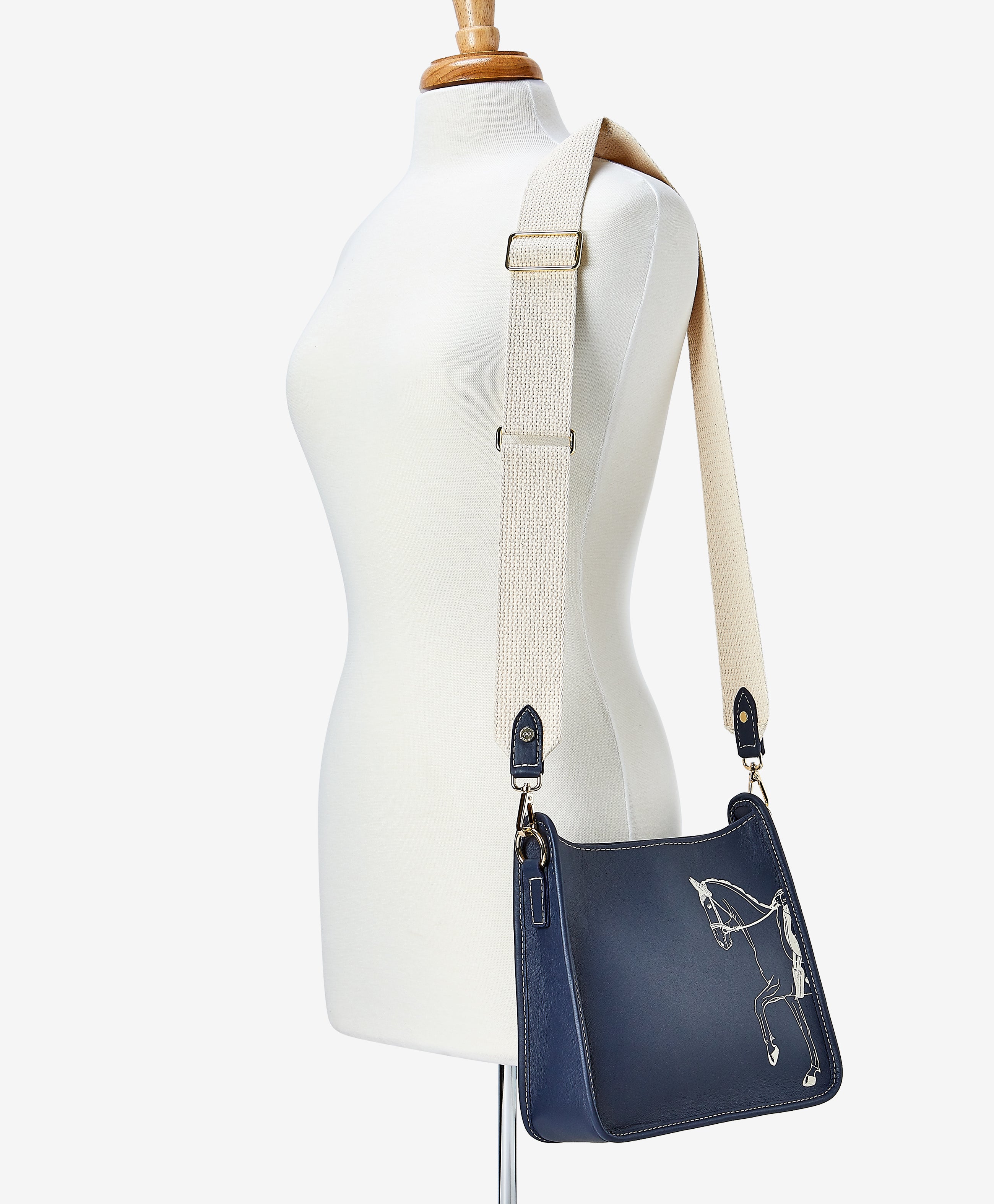 Elle Marching Horse Crossbody