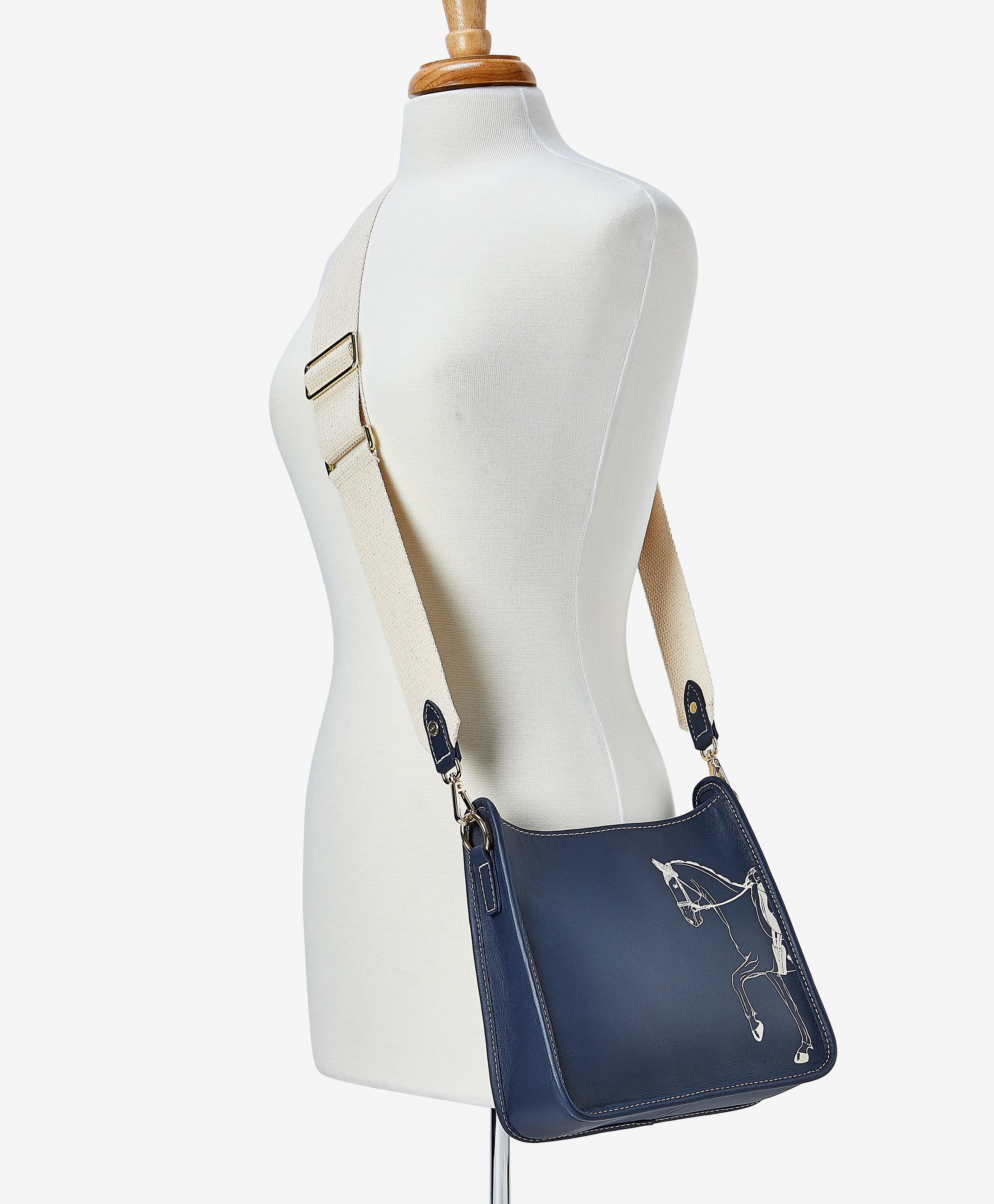 Elle Marching Horse Crossbody