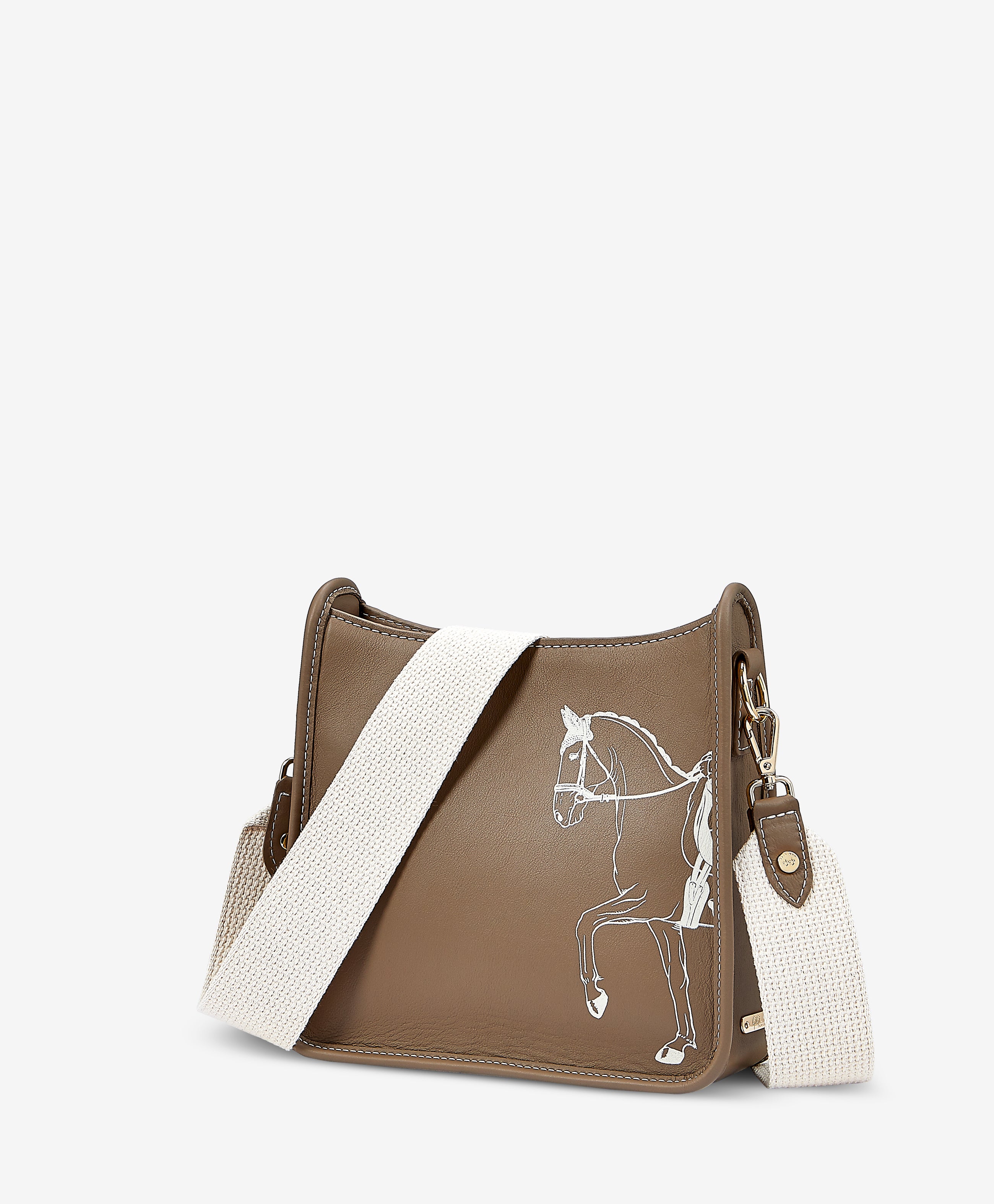 Elle Marching Horse Crossbody