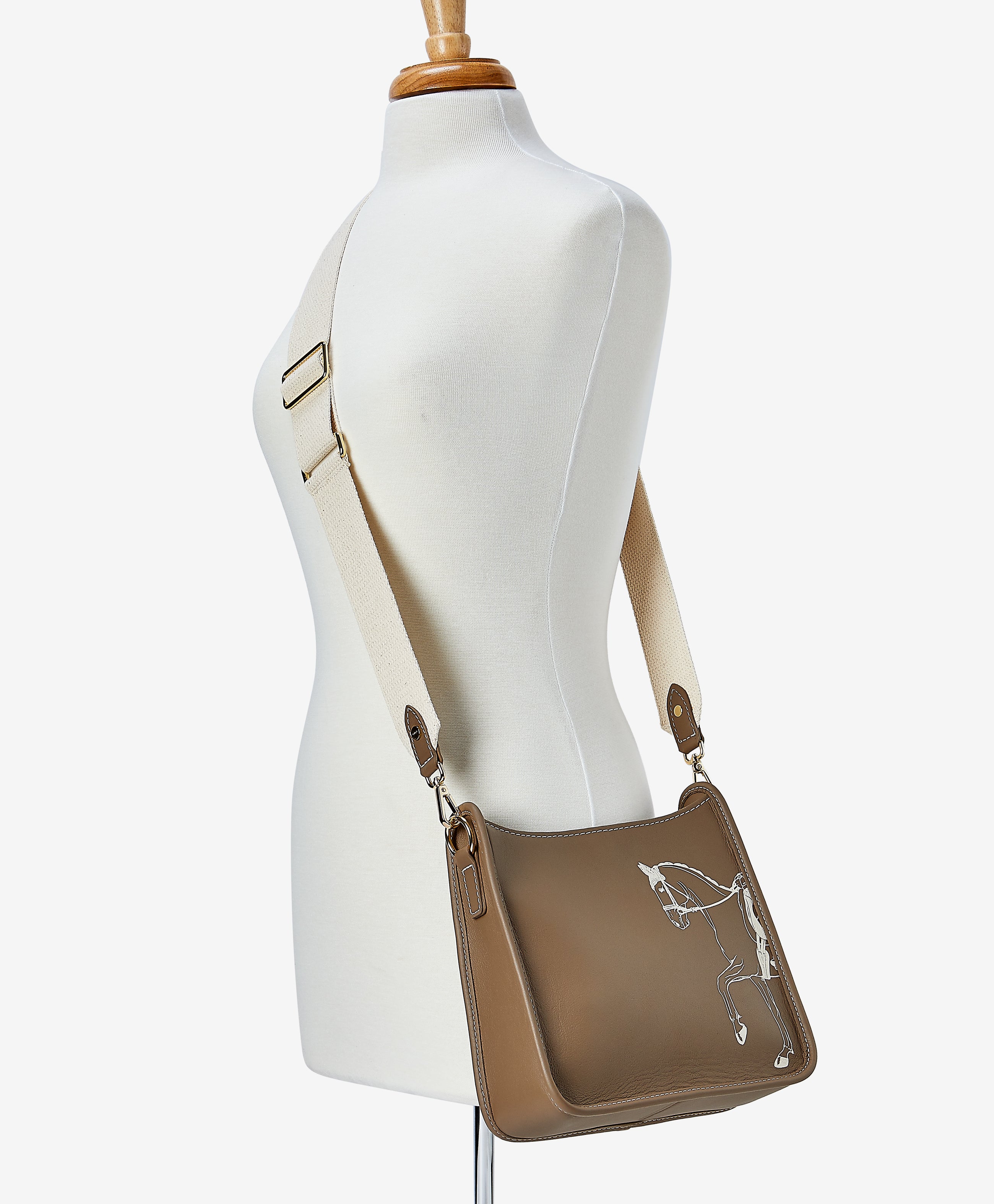 Elle Marching Horse Crossbody