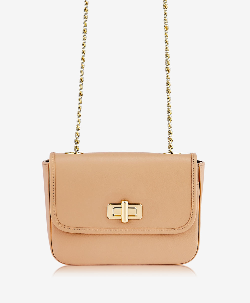 Ridley Black Pebbled Italian Leather Shoulder Bag