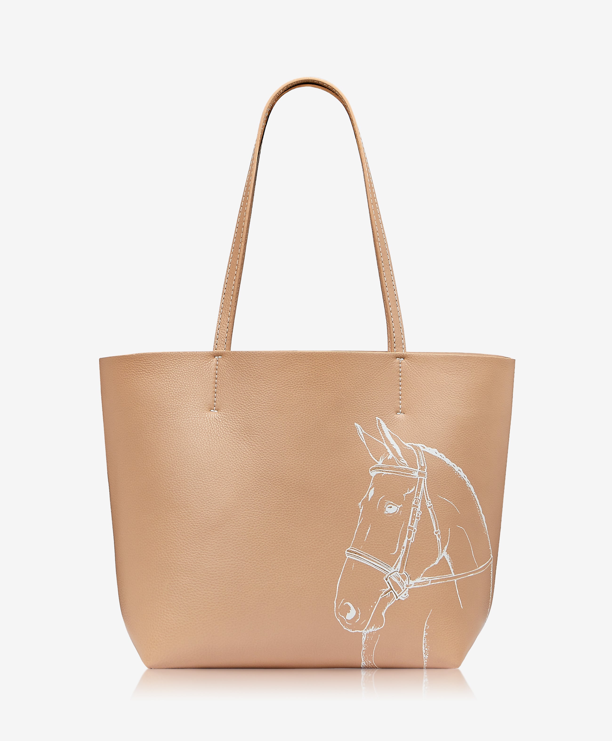 Hunter Horse Tote with Matching Wristlet