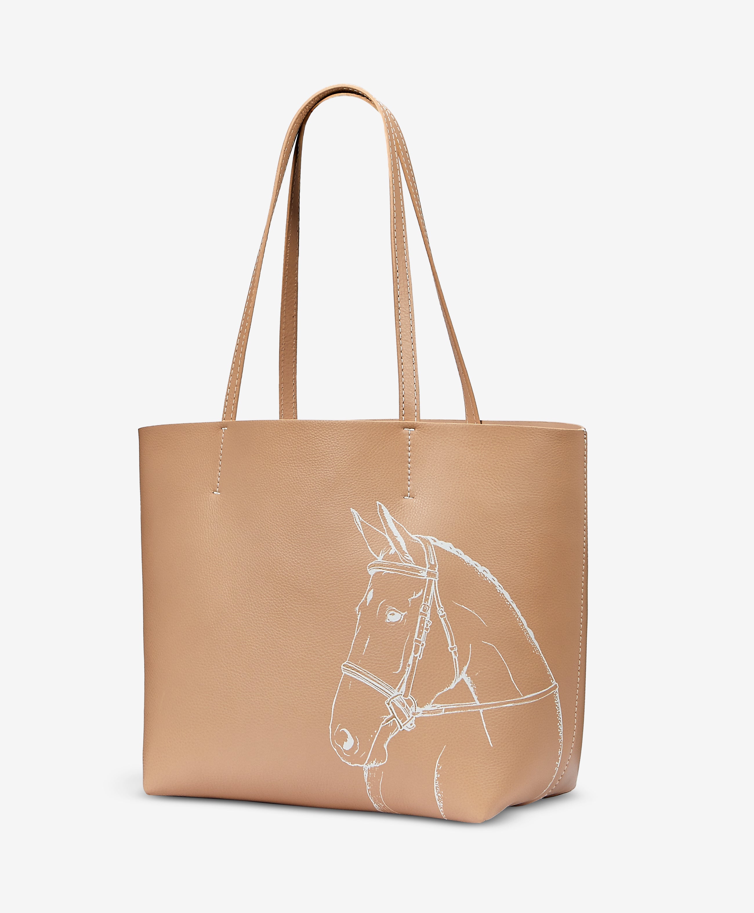 Hunter Horse Tote with Matching Wristlet