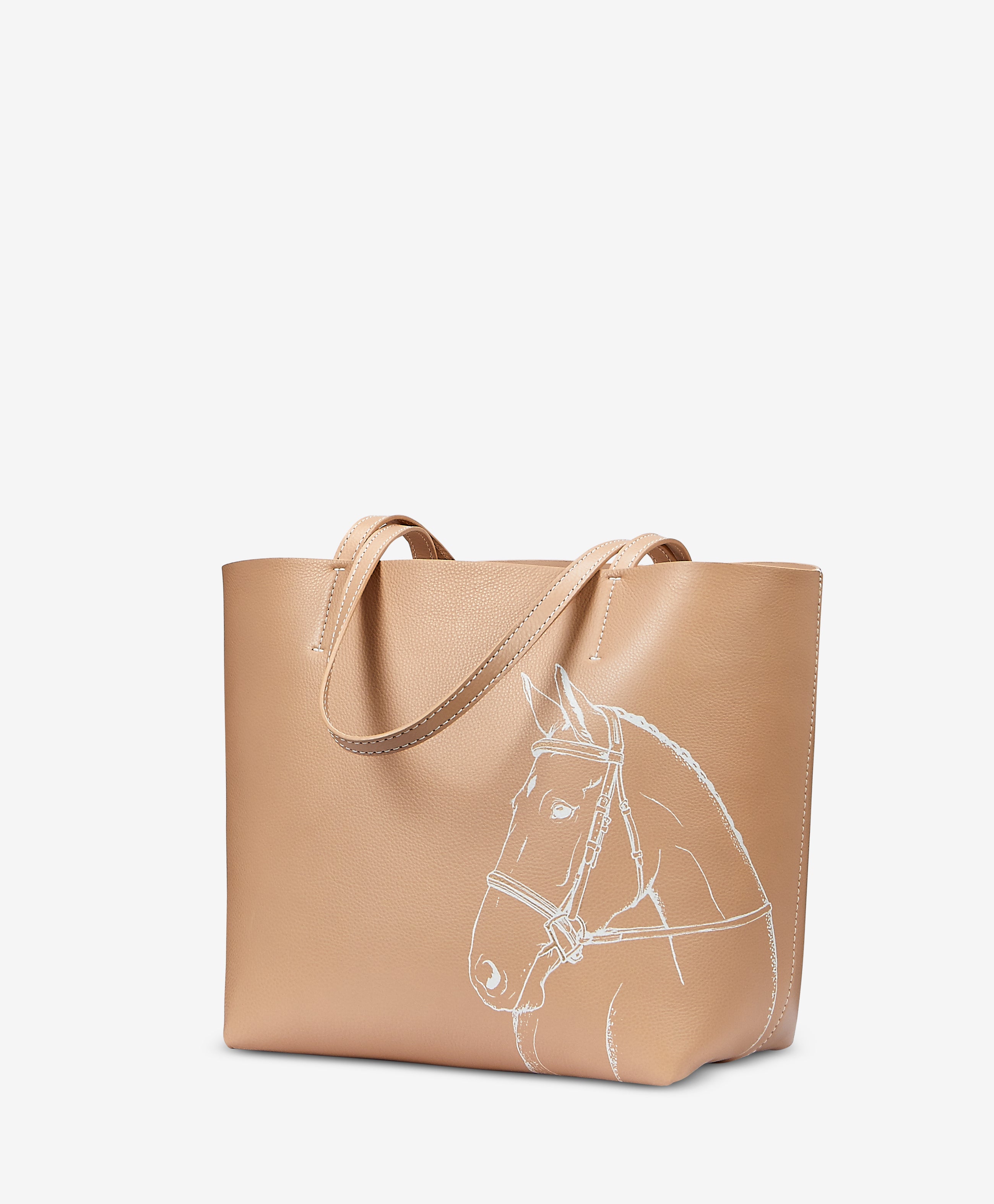 Hunter Horse Tote with Matching Wristlet