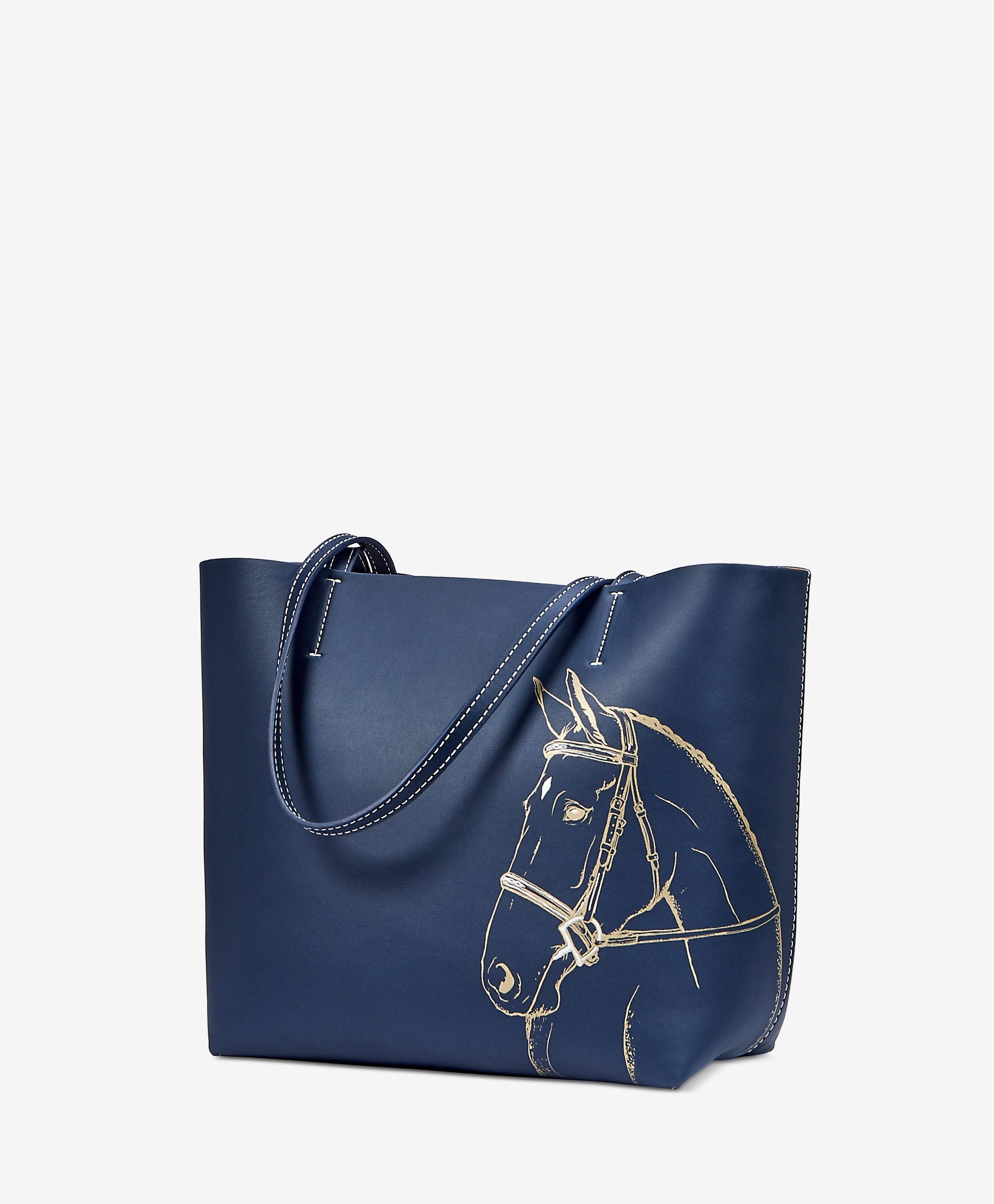 Hunter Horse Tote with Matching Wristlet