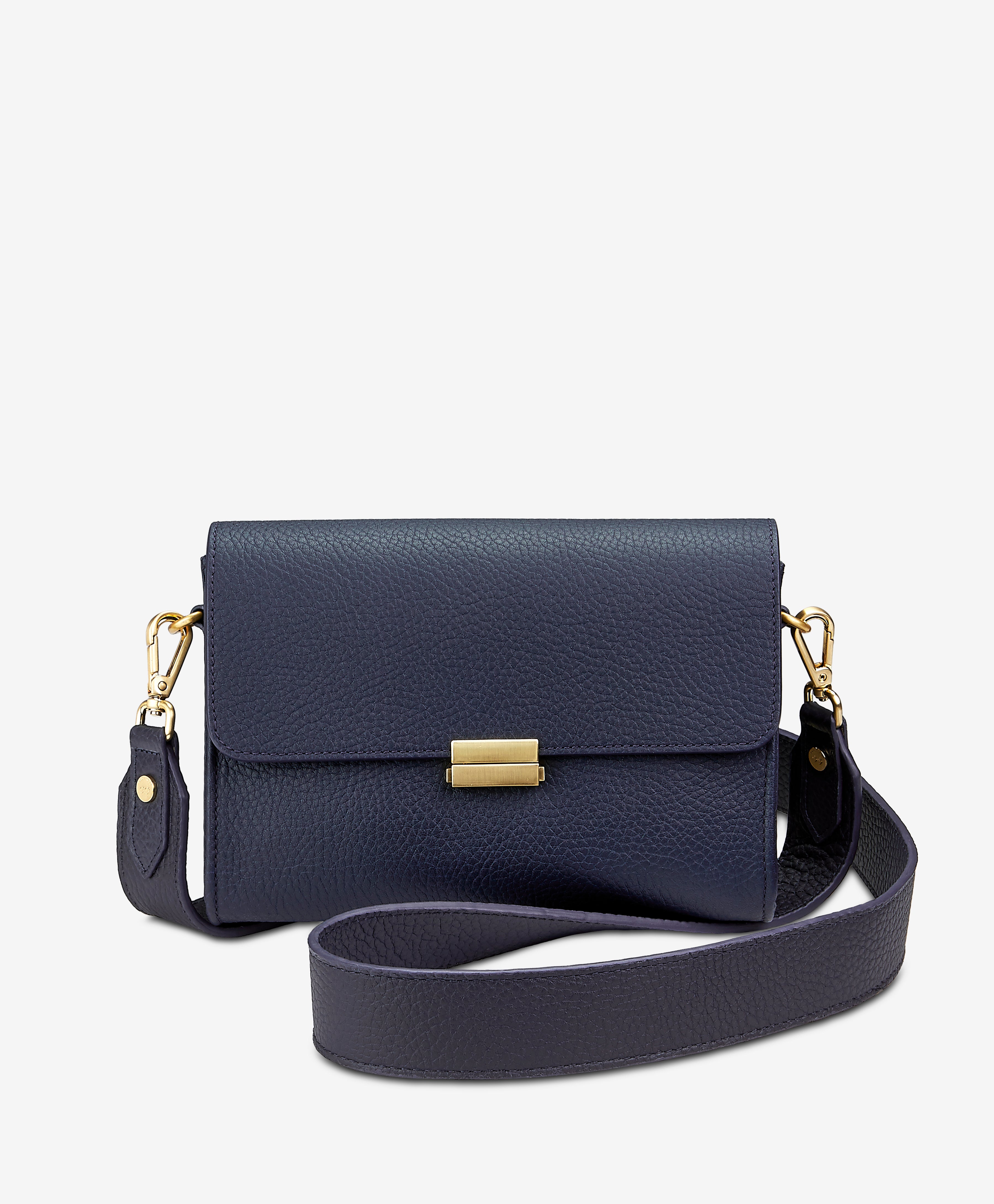 Leather strap crossbody bag Clearance