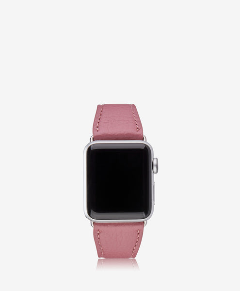 38mm Apple Watch Band | Rose Pebble Grain Leather display picture 3