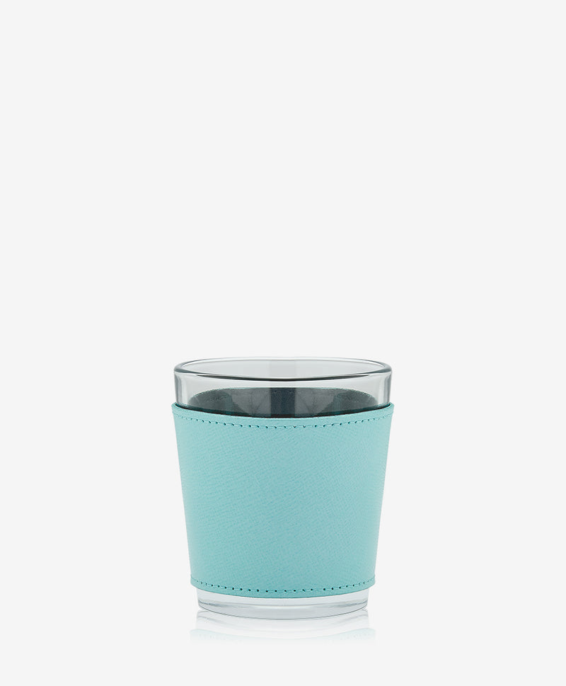 Leather Wrapped Glass Sets