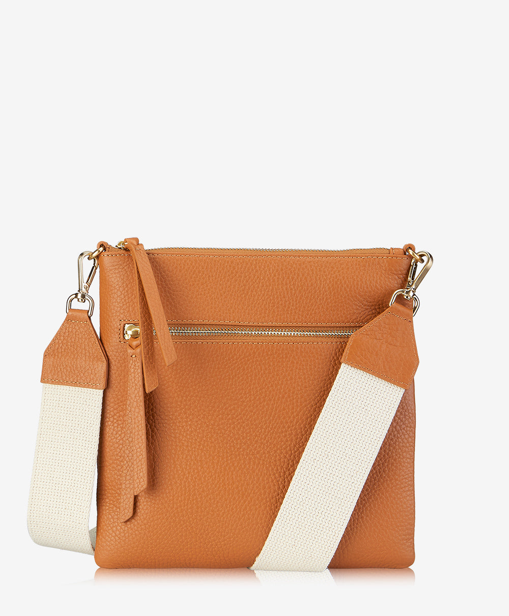 golnaz leather crossbody bag