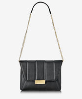 Paige Silver Clutch