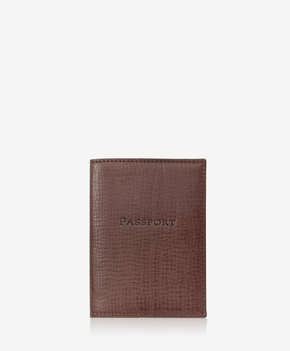 Passport cover leather small bag Louis Vuitton Brown in Leather