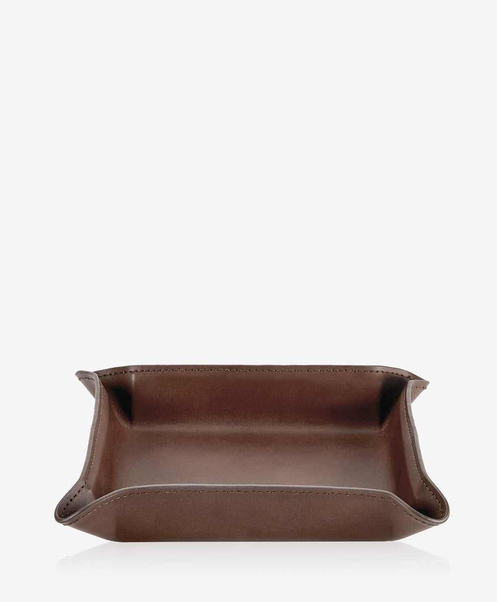 Medium Leather Catchall Tray