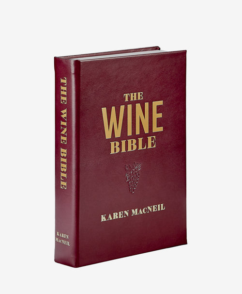 The Wine Bible Burgundy Traditional Leather